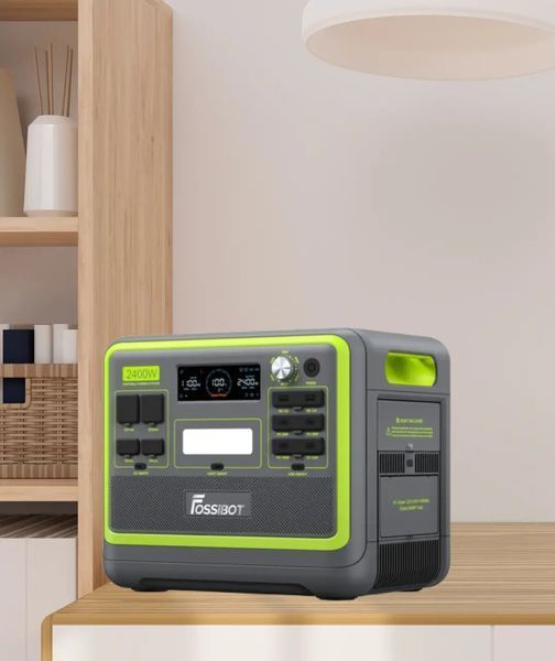 Зарядна станція Fossibot F2400 2048Wh 2400W Green F2400 фото