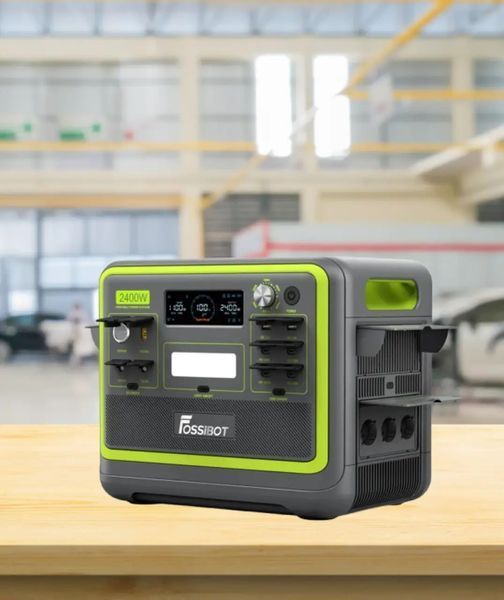 Зарядна станція Fossibot F2400 2048Wh 2400W Green F2400 фото