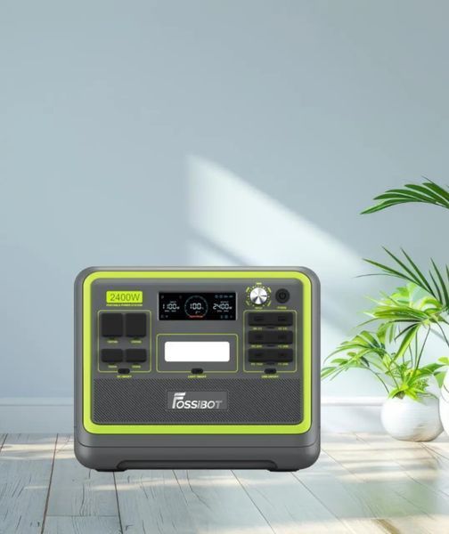 Зарядна станція Fossibot F2400 2048Wh 2400W Green F2400 фото
