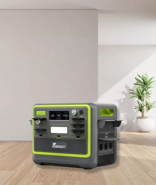 Зарядна станція Fossibot F2400 2048Wh 2400W Green F2400 фото